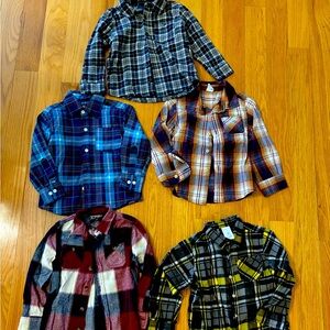 5 Button up shirts
